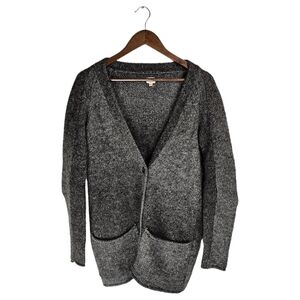 Wilfred Aritzia Oversized Alpaca Knit Cardigan Front Button Sz S